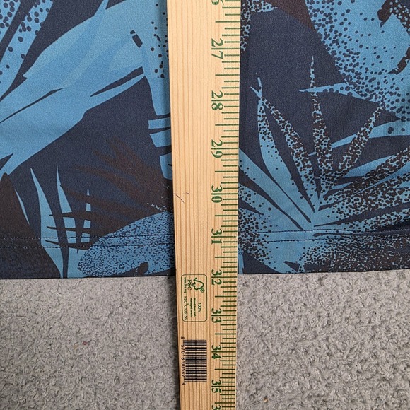 Waggle Golf Polo Shirt Mens 2XL Blue Palms‎ Performance Stretch NEW - Picture 10 of 11